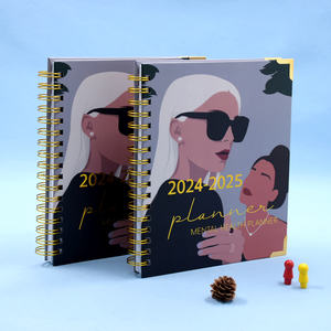 Carnet de Noël personnalisé avec motif de vacances, format A5, reliure spirale, pour enfants, étudiants, bureau, cadeau <span class=keywords><strong>secret</strong></span> du Père Noël - Product Image 3