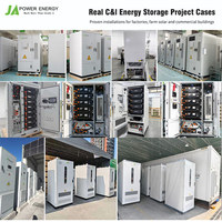 Système de stockage solaire JApower 80KW 261KWH avec refroidissement liquide tout-en-un compatible avec les onduleurs hybrides Deye ou Solis BESS