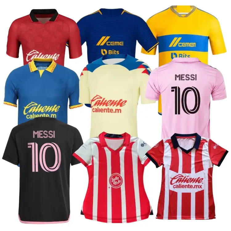 Monterey America Chivas Tijger Meisjes Cruz Azul Voetbal Uniform Mexico Club Vrouwen Voetbal Trui Dames Trui