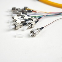 Suministro Directo de Fábrica, Cable de Fibra Óptica de Alta Calidad de 0.9, 2.0 y 3.0 mm, FC/UPC, 12 Núcleos, Cable Pigtail, Cable de Conexión de Fibra Óptica para FTTH