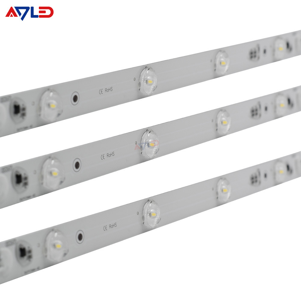 DC24V мини-размер 360 мм длина 20 мм ширина печатной платы 3030 SMD светодиодная жесткая световая лента для внутреннего использования наружная алюминиевая рама для световой коробки