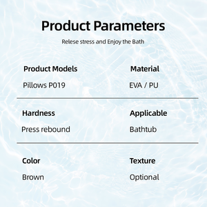 Cuscino da Bagno Morbido in EVA e PU Nero, Supporto per la Testa e il Collo per Ogni Tipo di Vasca, Vendita Diretta dalla Fabbrica Immer - Product Image 5