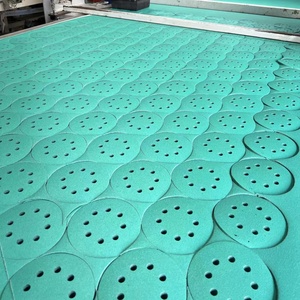 Factory 150mm Ceramic Round <strong>Hook</strong> <strong>and</strong> <strong>Loop</strong> Sanding Disc Abrasive Tool for Metal Sandpaper Disc - Product Image 1