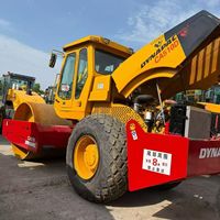 Rouleau vibratoire Dynapac CA602D d'occasion, 18 tonnes, monocylindre, compacteur de sol, machine de construction routière