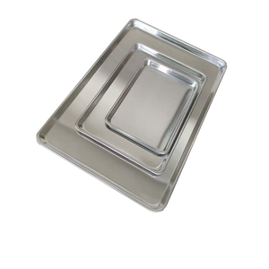 Di alta qualità commerciale in alluminio 1060 <span class=keywords><strong>teglia</strong></span> 60*40cm 18*26 pollici <span class=keywords><strong>Pizza</strong></span> pane torta <span class=keywords><strong>forno</strong></span> <span class=keywords><strong>teglia</strong></span> in acciaio <span class=keywords><strong>teglia</strong></span> per uso domestico - Product Image 4