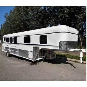 Remorque pour <span class=keywords><strong>chevaux</strong></span> à col <span class=keywords><strong>de</strong></span> cygne, remorque <span class=keywords><strong>de</strong></span> <span class=keywords><strong>transport</strong></span> maritime pour <span class=keywords><strong>chevaux</strong></span> <span class=keywords><strong>de</strong></span> <span class=keywords><strong>course</strong></span>, 7,6 mètres <span class=keywords><strong>de</strong></span> long, simple essieu - Product Image 4