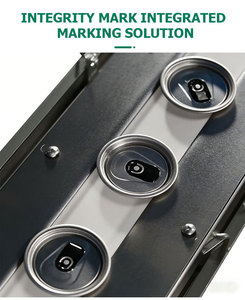 ระบบแก้ปัญหาการเขียนโค้ดด้วยเลเซอร์แบบอัตโนมัติสำหรับฝาอลูมิเนียม รุ่น 1C ได้รับการรับรองมาตรฐาน EAC ยี่ห้อ Chestny ZNAK ระบบทำเครื่องหมายแบบเชื่อมโยงข้อมูลแบบเรียลไทม์เพื่อการติดตามอย่างเป็นทางการ - Product Image 5