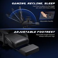 Chaise de jeu Scorpion avec massage, accoudoirs 1D et haut-parleurs Bluetooth, 1 pièce, livraison gratuite