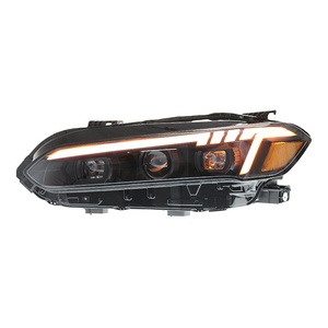 ชุดไฟหน้ารุ่นที่ 11 สำหรับรถยนต์รุ่น 22-24 แบบดัดแปลงพร้อมไฟ LED Daytime Running Lights แบบไหลตามทิศทางเลนส์ไฟเลี้ยวแบบ LED - Product Image 3