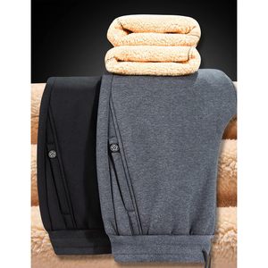 FOXA Mens Winter Sherpa Sweatpants Fleece <b>Lined</b> Warm Pockets Athletic Active <b>Pants</b> - Product Image 5