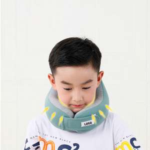 Oreiller de voyage pour enfants, soutien cervical doux pour la santé, personnalisable avec logo, vente en gros d'usine, oreillers de voyage pour avion - Product Image 2