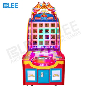 Indoor Arcade Coin Operated Ball Master ticket redemption shooting ball game machine