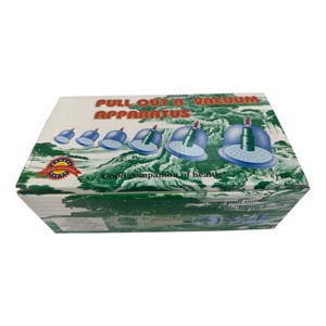 Cangkir hisap plastik vakum Hijama, perangkat bekam pintar obat Tiongkok lainnya, Set terapi bekam vakum 6 buah - Product Image 2