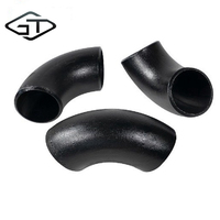 1/2 pouces 3/4 pouces raccords de tuyauterie en fonte noire 45 90 180 degrés lr sr tube croisé coudé sans soudure et autres tubes droits à trois voies