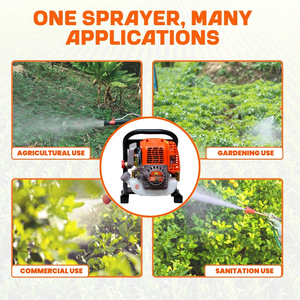 Pulverizador de agua alimentado por batería de grado profesional SUZO FLEX 4ST distribución uniforme duradera de alta presión para granjas agrícolas - Product Image 4