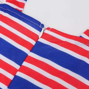 사용자 정의 로고 할로윈 파티 크리스마스 파워 퍼프 소녀 의상 OEM 어린이 소녀 독립 기념일 의상 - Product Image 4