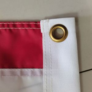 ธงชาติสหรัฐอเมริกาคุณภาพสูง แบบสั่งทำพิเศษ ปักลายแบบดิจิทัล พิมพ์ลายบนผ้าโพลีเอสเตอร์ กันน้ำ รูปทรงสี่เหลี่ยมผืนผ้า สำหรับแขวน/โบก รุ่น 1020 - Product Image 6