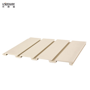 Panel Unipower Slot Plate de 2.44m x 18mm 3D para decoración de paredes comerciales - Product Image 2