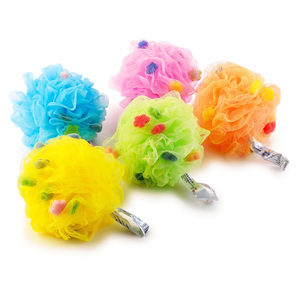 Wholesale High Quality Soft Bath Mesh Sponge for Body Bathroom Men Women <strong>Loofah</strong> Mixed Color <strong>Loofah</strong> <strong>Back</strong> <strong>Scrubber</strong> for Shower - Product Image 4