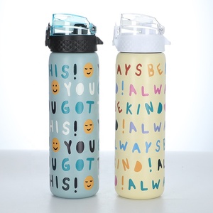 2024 Insulated Water <b>Bottle</b> 16oz Double Wall Stainless Steel Eco Friendly Kids Water <b>Bottle</b> With Straw Kids Water <b>Bottle</b> - Product Image 1