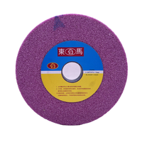 Meule abrasive en céramique PA 180*20*31.75 Corindon Blanc/Corindon Chromé, Outil abrasif personnalisé 7 pouces