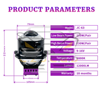 Lampu depan proyektor Led Super terang lampu depan otomatis harga pabrik untuk tacoma vw passat B6 Gtr R35