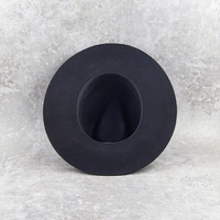 Chapeau Fedora Classique Michael Jackson en Feutre de Laine pour Homme, Tailles Multiples Personnalisées, Grandes Tailles XL, avec Bandeau Anti-Transpiration en PU et Doublure en Satin