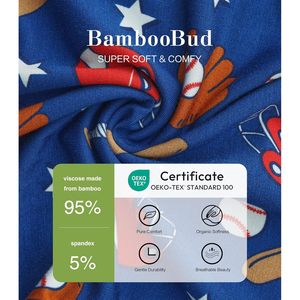 Pijama de Bambú para Bebé, Unisex, Recién Nacido, Suave, de Viscosa de Bambú, Ropa de Dormir de Manga Larga - Product Image 3