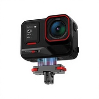 Compatible avec YI Ace Pro 2, base métallique à dégagement rapide magnétique pour accessoires de caméra d'action Insta360 X5/X4 Air, fabriqué en Chine