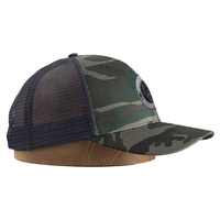 Casquettes de sport avec logo brodé 6 panneaux OEM personnalisées d'usine Casquette de camionneur Old School Duck Camo Casquette en maille Casquette de camionneur classique