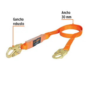 Master con 12 unità ancora di salvezza 1.8 m nastro in poliestere con ammortizzatore di impatto - Product Image 2