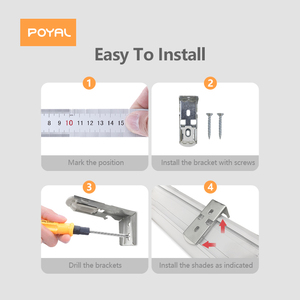 Thông minh đ<span class=keywords><strong>i</strong></span>ện màn lăn Shades bán che cửa sổ mù cho cửa sổ pháp tố<span class=keywords><strong>i</strong></span> giản dọc mỗ<span class=keywords><strong>i</strong></span> ngày sử dụng từ xa - Product Image 2