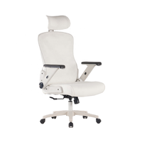 Chaise de bureau moderne avec accoudoir 5D pour enfants Design à jambes croisées avec appui-tête réglable en nylon pour étudier