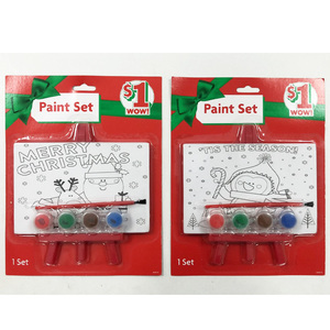 Trẻ em sơn Kit sơn Kid sơn Set giáng sinh tự làm đồ chơi trẻ em sơn Kit màu sơn Set - Product Image 3