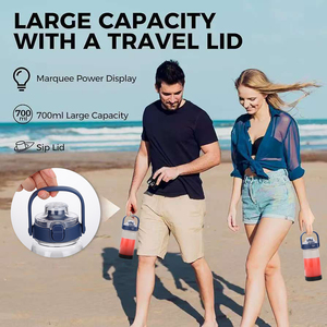 Thiết Kế Mới Đôi Lưỡi 750 Ml Hộ Gia Đình Xách Tay Máy Xay Sinh Tố Hộ Gia Đình Trái Cây Trộn USB Mini Máy Xay Sinh Tố Cho Quà Tặng - Product Image 5