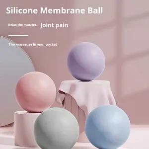 ลูกบอลนวดยางสำหรับออกกำลังกาย พิลาทิส คอ และเท้า อุปกรณ์โยคะ - Product Image 1