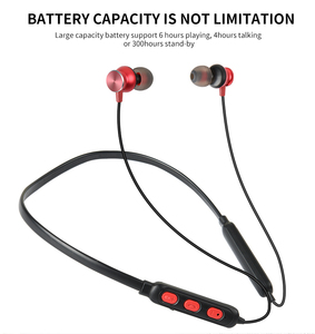 ワイヤレスネックバンドイヤホン ランニングスポーツ用 防水LEDバッテリー メタルマグネット式イヤホン ポータブルヘッドホン バッドプロ2 - Product Image 3