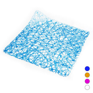 Alfombra de ducha antideslizante de 52x52 cm, alfombra de baño azul para mayor seguridad y comodidad - Product Image 1