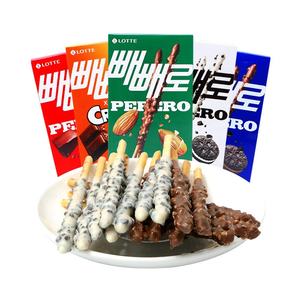 32gボックスパッケージ韓国ペペロクリスパイオリジナルホワイトチョコレートアーモンドカリカリクッキーエキゾチックビスケットスティックスナック - Product Image 1