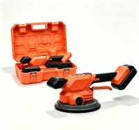 Wiederaufladbare Fliesenverlegemaschine 20V Lithium-Akku Fliesen-Vibrationswerkzeug Handgehaltener Automatischer Fliesenrüttler für Keramik-Boden- und Wandfliesen