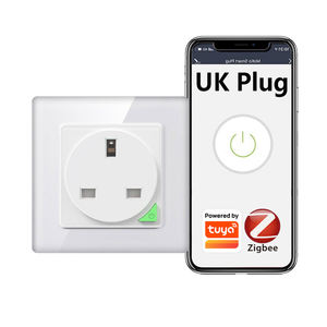 Prise de courant intelligente universelle ZB-UK86 Tuya Zigbee 16A, contrôle vocal, compatible avec Alexa et Google Home - Product Image 1