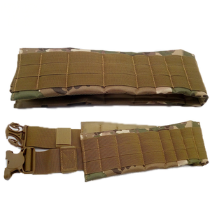 Ceintures tactiques de combat Molle pour sports de plein air, respirantes, rembourrées en mousse EVA, en polyester 600D, vert kaki noir, DFWB02 - Product Image 5