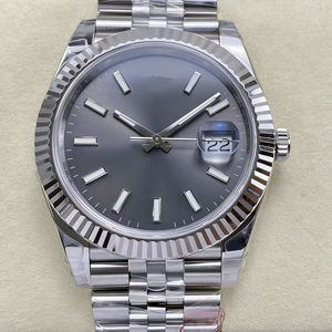 Reloj Mecánico Automático de Lujo de 41 mm, Acero Inoxidable, Movimiento ETA 3235, Resistencia al Agua de 50 Bares, Gris de Buceo, Seiko - Product Image 1