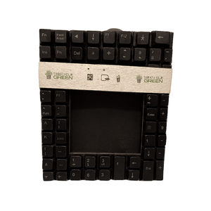 Cadre photo écologique en forme de clavier, décoratif et fait main, pour affichage d'images, idéal pour la maison, le bureau et les cadeaux - Product Image 3