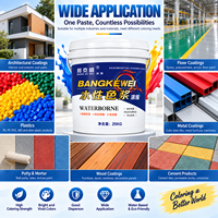 Colorant Pigmentaire à Base d'Eau Haute Concentration, Pâte Colorante Intense pour Applications de Peinture et de Revêtement