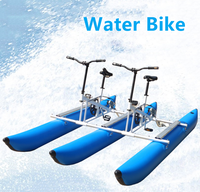 Vélo aquatique gonflable en aluminium pour deux personnes, design coloré pour les activités de loisirs estivales, certifié CE, jusqu'à 5 passagers
