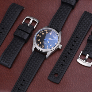 JUELONG Bracelet de remplacement <span class=keywords><strong>Summit</strong></span> Fkm Caoutchouc Bracelet de <span class=keywords><strong>montre</strong></span> à dégagement rapide 20mm 22mm Bracelet de <span class=keywords><strong>montre</strong></span> en caoutchouc pour <span class=keywords><strong>montre</strong></span> de plongée - Product Image 4