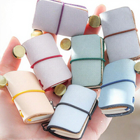Nouveaux carnets de voyage miniatures tendance, bloc-notes, mémo, cuir de vache véritable, logo personnalisé, cadeau pour les voyages en voiture, carnets