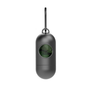 Cápsula de pastillas para perros, bolsa de recogida de orinal, caja de almacenamiento portátil, dispensador de bolsas de residuos para mascotas - Product Image 1