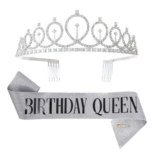 Conjunto <span class=keywords><strong>de</strong></span> correa <span class=keywords><strong>de</strong></span> corona <span class=keywords><strong>para</strong></span> fiesta <span class=keywords><strong>de</strong></span> <span class=keywords><strong>cumpleaños</strong></span> <span class=keywords><strong>de</strong></span> estilo americano europeo, diadema <span class=keywords><strong>de</strong></span> polvo brillante <span class=keywords><strong>para</strong></span> niña <span class=keywords><strong>de</strong></span> feliz <span class=keywords><strong>cumpleaños</strong></span>, decoraciones <span class=keywords><strong>de</strong></span> etiqueta elegantes - Product Image 5